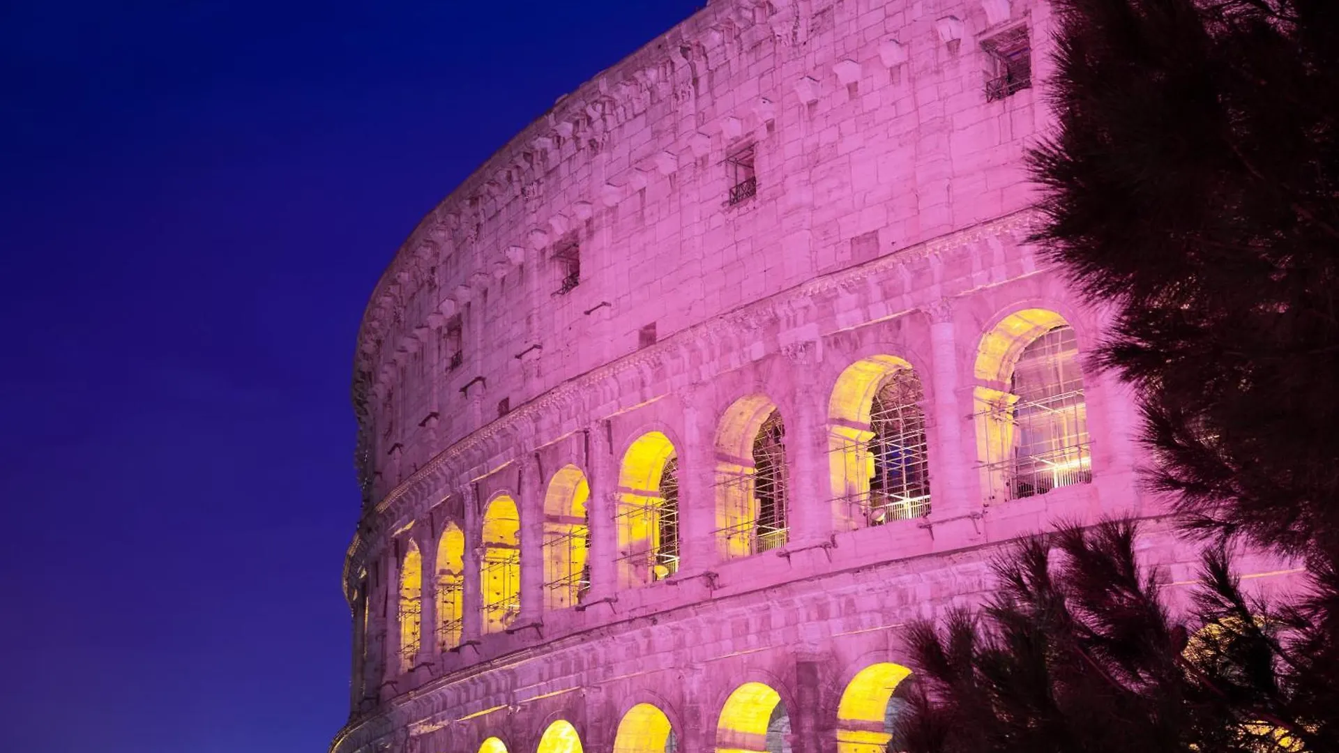 Emperor'S View In Colosseum Rome Italy